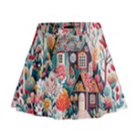Cottagecore Mini Flare Skirt