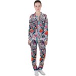 Cottagecore Casual Jacket and Pants Set