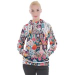 Cottagecore Women s Hooded Pullover