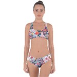 Cottagecore Criss Cross Bikini Set