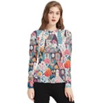 Cottagecore Women s Long Sleeve Rash Guard