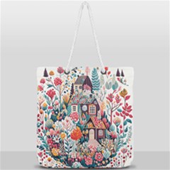 Full Print Rope Handle Tote (Large) 