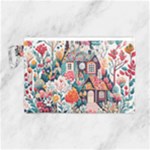 Cottagecore Canvas Cosmetic Bag (Large)