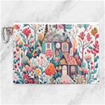 Cottagecore Canvas Cosmetic Bag (XL)
