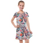 Cottagecore Kids  Cross Web Dress