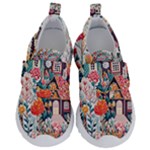 Cottagecore Kids  Velcro No Lace Shoes