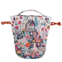Drawstring Bucket Bag 