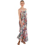 Cottagecore Cami Maxi Ruffle Chiffon Dress