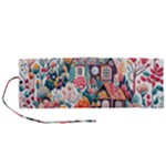 Cottagecore Roll Up Canvas Pencil Holder (M)