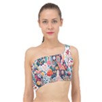 Cottagecore Spliced Up Bikini Top 