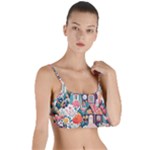 Cottagecore Layered Top Bikini Top 