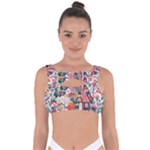 Cottagecore Bandaged Up Bikini Top