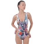 Cottagecore Side Cut Out Swimsuit