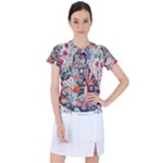 Cottagecore Women s Sports Top