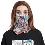 Cottagecore Face Covering Bandana (Two Sides)
