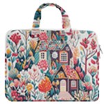 Cottagecore MacBook Pro 13  Double Pocket Laptop Bag