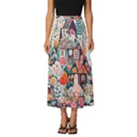 Cottagecore Classic Midi Chiffon Skirt