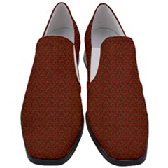 Women Slip On Heel Loafers 