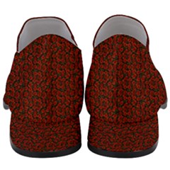 Women Slip On Heel Loafers 