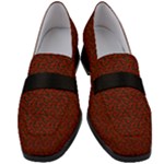 Repeating Patte C4ecc-modified Echo Arab 3 Women s Chunky Heel Loafers