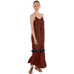 Repeating Patte C4ecc-modified Echo Arab 3 Cami Maxi Ruffle Chiffon Dress