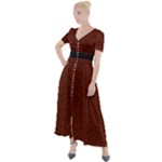 Repeating Patte C4ecc-modified Echo Arab 3 Button Up Short Sleeve Maxi Dress