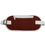 Repeating Patte C4ecc-modified Echo Arab 3 Rounded Waist Pouch