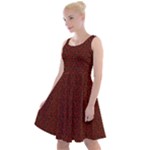 Repeating Patte C4ecc-modified Echo Arab 3 Knee Length Skater Dress