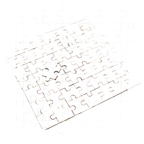 B8905b7a Wooden Puzzle Square from ArtsNow.com