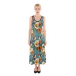 Pattern Of Hummi Eea15-modified Lorelei Sleeveless Maxi Dress