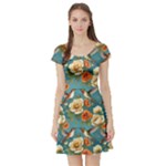 Pattern Of Hummi Eea15-modified Lorelei Short Sleeve Skater Dress