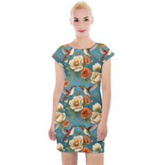 Cap Sleeve Bodycon Dress 