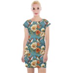 Pattern Of Hummi Eea15-modified Lorelei Cap Sleeve Bodycon Dress