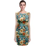 Pattern Of Hummi Eea15-modified Lorelei Sleeveless Velvet Midi Dress