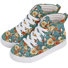 Kids  Hi-Top Skate Sneakers 