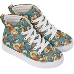 Kids  Hi-Top Skate Sneakers 