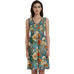 Sleeveless Dress With Pocket 