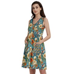 Sleeveless Dress With Pocket 