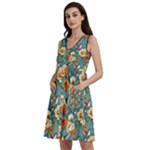 Pattern Of Hummi Eea15-modified Lorelei Sleeveless Dress With Pocket