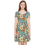 Pattern Of Hummi Eea15-modified Lorelei Inside Out Cap Sleeve Dress