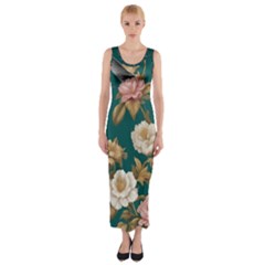 Fitted Maxi Dress 