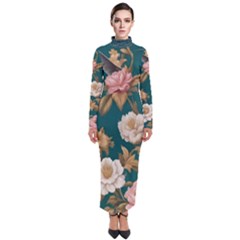 Turtleneck Maxi Dress 
