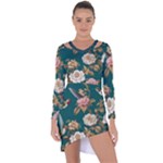 080f6de5-096e-4225-a1a8-67987f606164imagemarker Lorelei Asymmetric Cut-Out Shift Dress