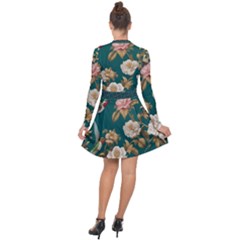 Long Sleeve Panel Dress 