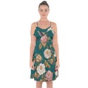 Ruffle Detail Chiffon Dress 
