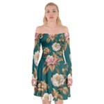 080f6de5-096e-4225-a1a8-67987f606164imagemarker Lorelei Off Shoulder Skater Dress
