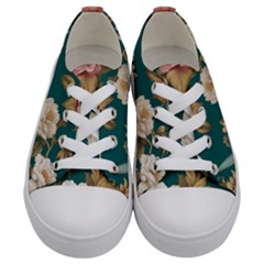 Kids  Low Top Canvas Sneakers 
