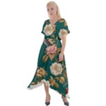 080f6de5-096e-4225-a1a8-67987f606164imagemarker Lorelei Cross Front Sharkbite Hem Maxi Dress