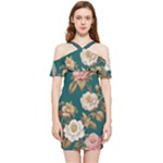 080f6de5-096e-4225-a1a8-67987f606164imagemarker Lorelei Shoulder Frill Bodycon Summer Dress