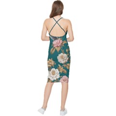 Bodycon Cross Back Summer Dress 